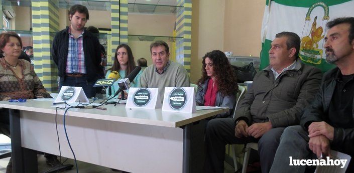 24M: Entre tod@s, sí se puede Lucena observa indicios de corrupción en el Ayuntamiento y defiende el laicismo