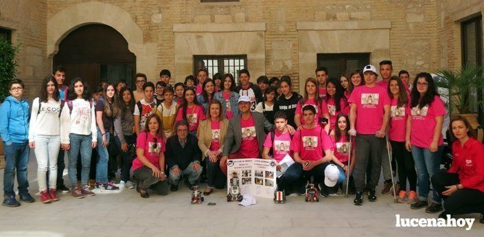 Benjamín de Sefarad enseña el pasado judío de Lucena a alumnos de Córdoba y Sevilla