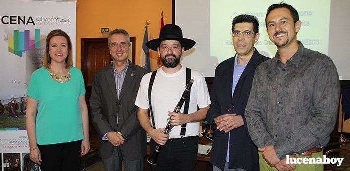 Pérez cree que la candidatura a 'Ciudad Creativa de la Música' es el proyecto cultural más importante de Lucena