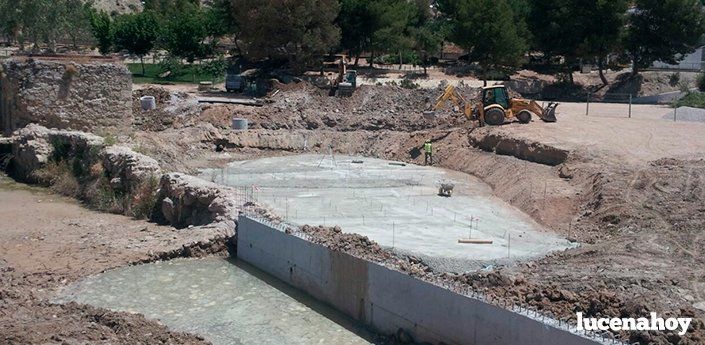 La pedanía de Jauja inaugurará su playa fluvial a primeros del mes de agosto