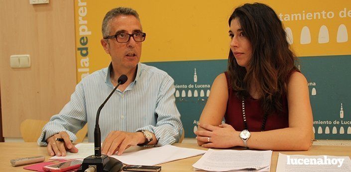 Juan Pérez y Teresa Alonso defienden la buena salud de las cuentas municipales
