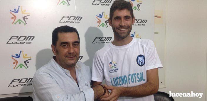 Raúl Cáliz potencia la base local del Lucena Fútbol Sala