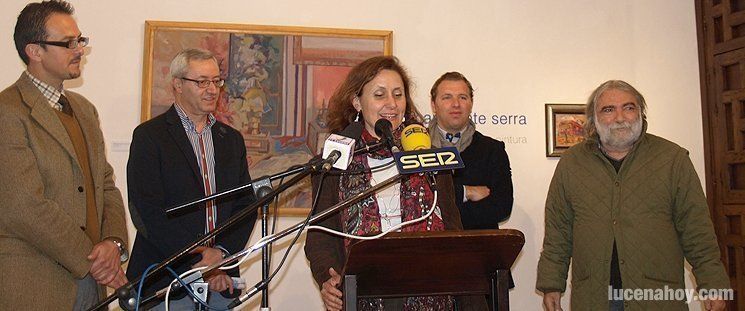 Yolanda Marchante expone sus pinturas en Santa Ana