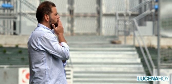 El Lucena CF decide finalizar la etapa de Salva Serrano en el filial