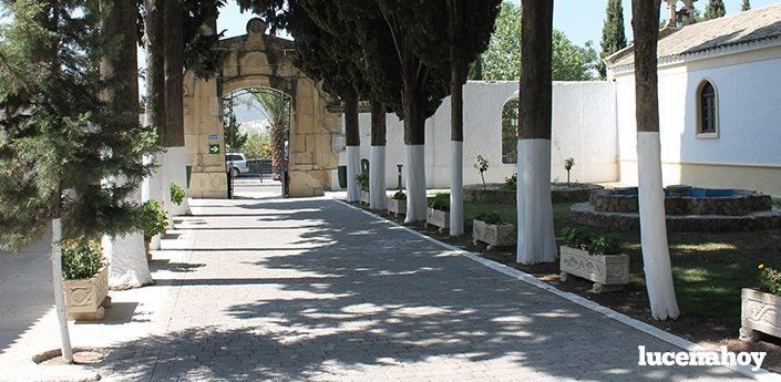 El ayuntamiento acomete mejoras en los cementerios. El &#39;Virgen de Araceli&#39; vuelve a tener nichos disponibles