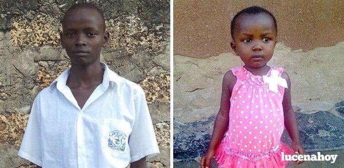 Amos y Rosy, dos niños keniatas, serán operados en Córdoba gracias a Infancia Solidaria