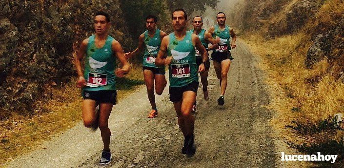 Podium local en la Media de la Vía Verde y triunfo de Francisco del Pino y María Flores en la Maratón (fotos)