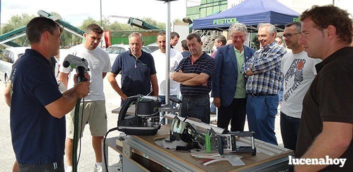 La empresa Juracor trae hasta Lucena una exposición de Festool, líder en maquinaria electroportátil (fotos)
