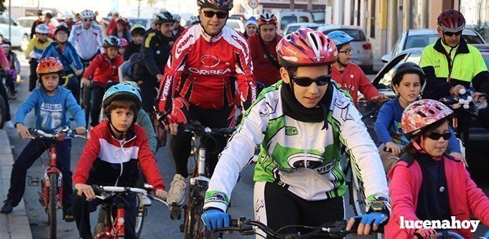 Hoy se ha celebrado una nueva edición de la actividad "A Belén en bici" (fotos)