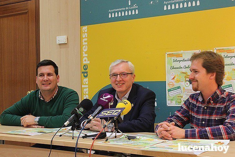Presentación de los talleres, esta mañana en el ayuntamiento de Lucena Presentación de los talleres, esta mañana en el ayuntamiento de Lucena