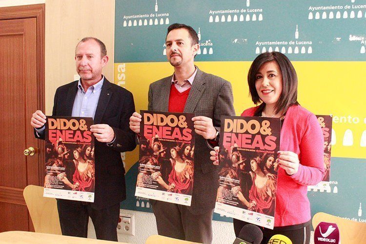 Miguel Beato, Manuel Lara y Carmen Cabezas, presentaron el cartel Miguel Beato, Manuel Lara y Carmen Cabezas, presentaron el cartel
