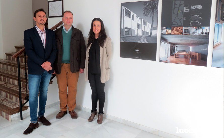 Manuel Lara, César del Espino y Sara García.
