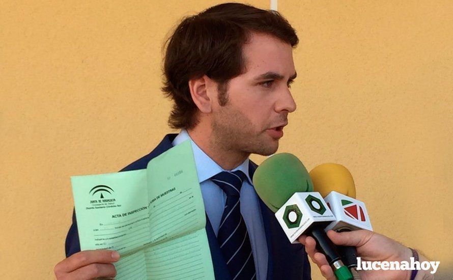 Fernando Priego, alcalde de Cabra Fernando Priego, alcalde de Cabra