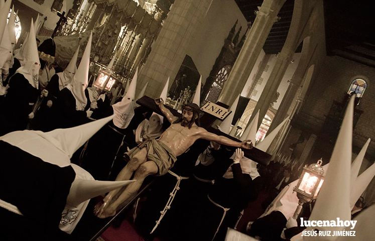 Procesión del Stmo. Cristo del Silencio durante la pasada Semana Santa Procesión del Stmo. Cristo del Silencio durante la pasada Semana Santa