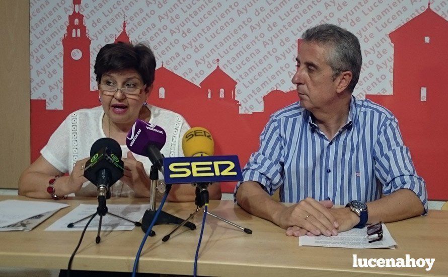 Encarni Camacho y Juan Pérez. Encarni Camacho y Juan Pérez.
