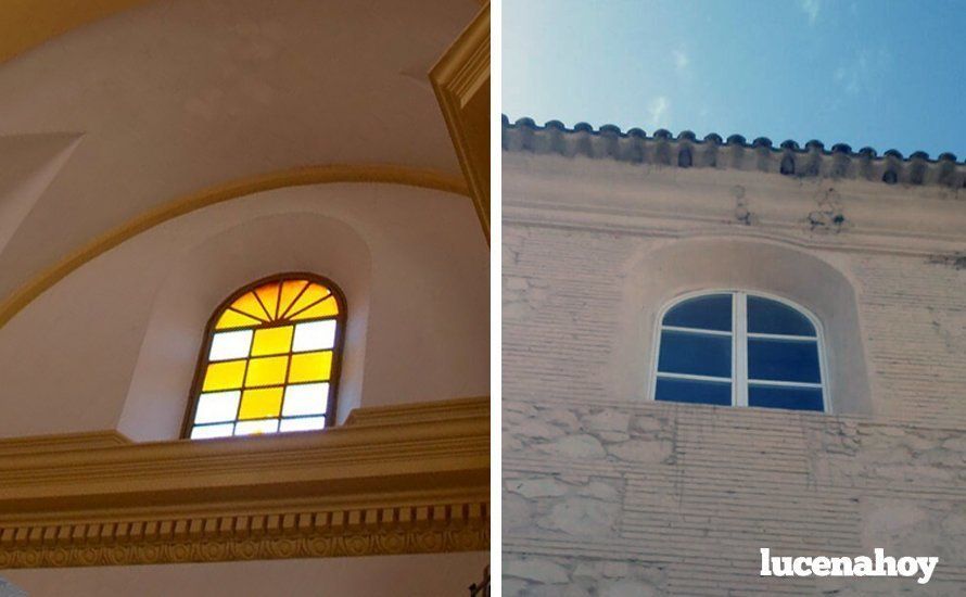 Ventanas originales y las ahora instaladas Ventanas originales y las ahora instaladas