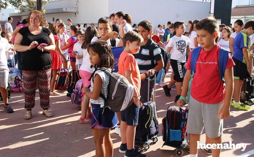 Inicio del curso en el colegio San José de Calansanz Inicio del curso en el colegio San José de Calansanz