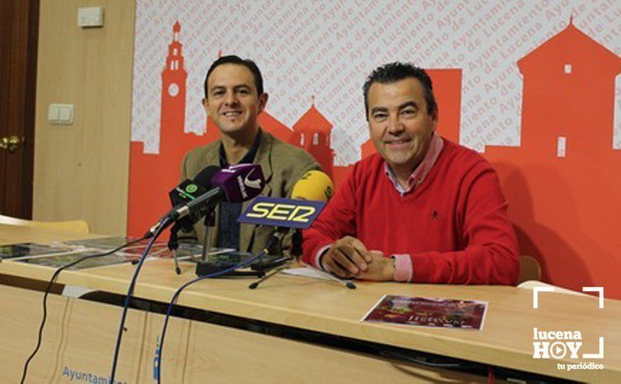 Manuel Lara y Miguel Muñoz han presentado el foro Manuel Lara y Miguel Muñoz han presentado el foro