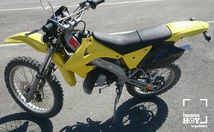 La moto robada La moto robada
