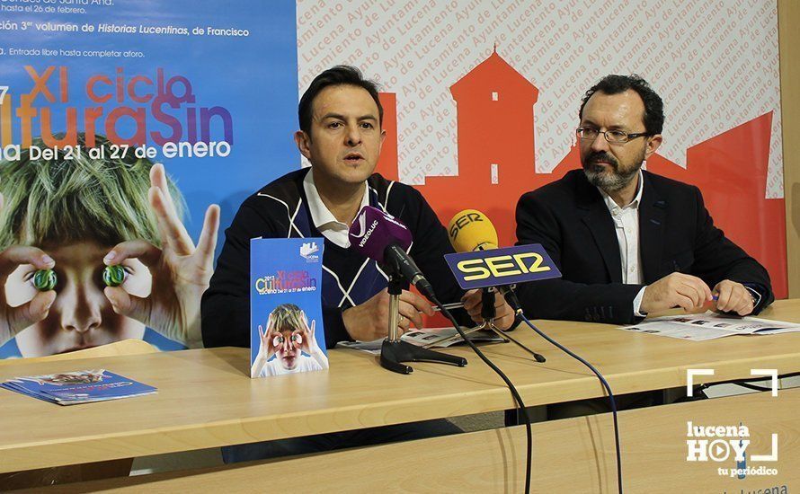 Un momento de la presentación del ciclo Un momento de la presentación del ciclo