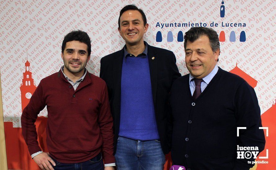 Manuel Barea, Manuel Lara y Manuel Espiritusanto. Manuel Barea, Manuel Lara y Manuel Espiritusanto.