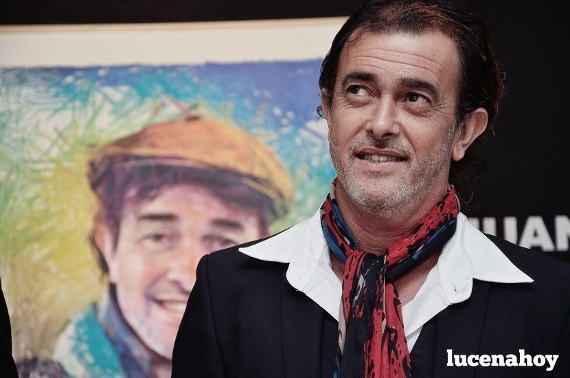 Juan Carlos Aragón, en el homenaje que recibió en Lucena en octubre del 2015. Juan Carlos Aragón, en el homenaje que recibió en Lucena en octubre del 2015.