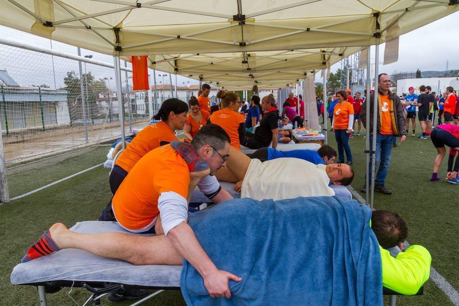 Una imagen de la pasada edición de la Media Maratón de Lucena Una imagen de la pasada edición de la Media Maratón de Lucena