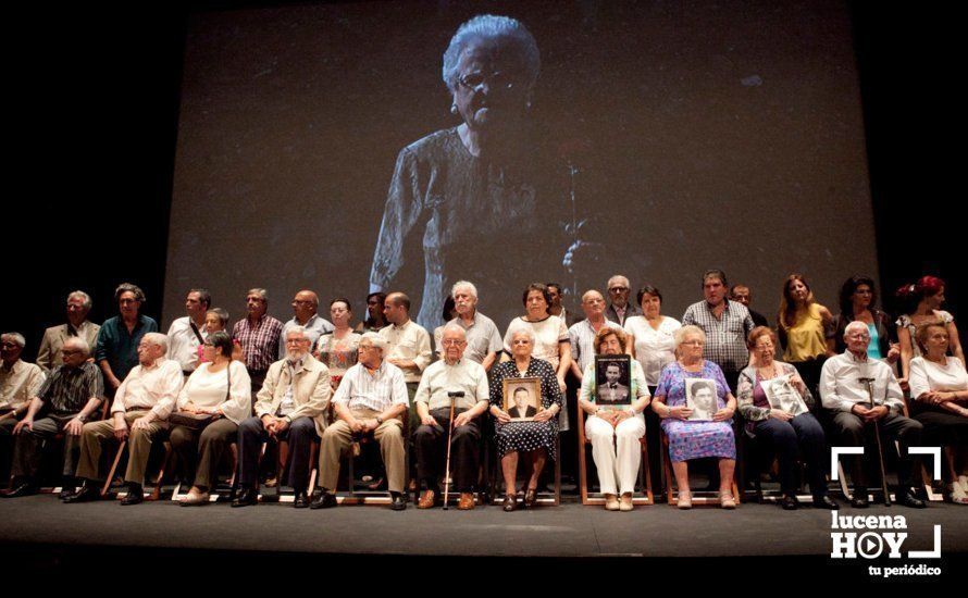 Algunos de los protagonistas del documental 'Dejadme llorar', en la presentación de la película en el año 2015. Foto: El Mundo Algunos de los protagonistas del documental 'Dejadme llorar', en la presentación de la película en el año 2015. Foto: El Mundo