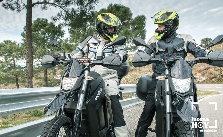 Ejemplo de moto usada en esta Vuelta a Andalucía. Ejemplo de moto usada en esta Vuelta a Andalucía.