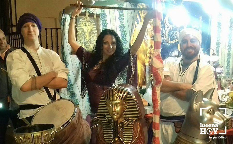 Danza oriental y música en directo, una de las propuestas del mercado egipcio en el paseo del Coso y Castillo Danza oriental y música en directo, una de las propuestas del mercado egipcio en el paseo del Coso y Castillo