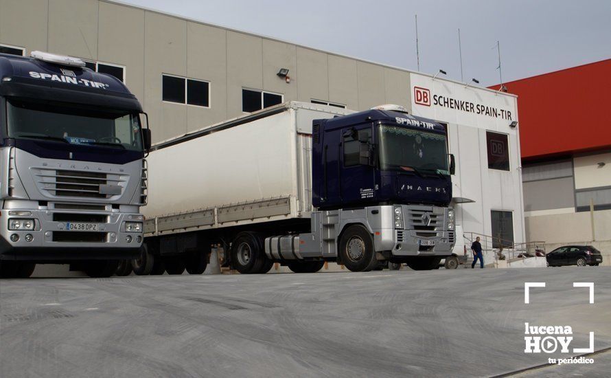 Instalaciones de Spain-Tir, que gestionó el depósito aduanero a través de la sociedad ADUCERCO junto al ayuntamiento de Lucena. Archivo Instalaciones de Spain-Tir, que gestionó el depósito aduanero a través de la sociedad ADUCERCO junto al ayuntamiento de Lucena. Archivo