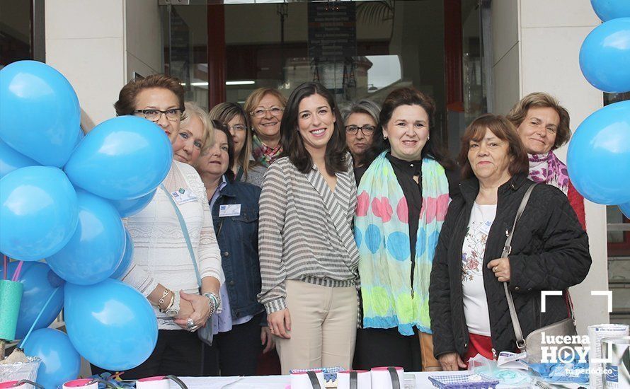 La edil de Servicios Sociales, Teresa Alonso, junto a las componentes de la asociación ALUFI La edil de Servicios Sociales, Teresa Alonso, junto a las componentes de la asociación ALUFI