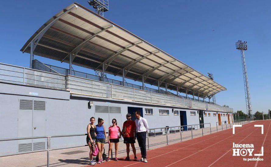 La nueva cubierta del graderio principal de la Ciudad Deportiva La nueva cubierta del graderio principal de la Ciudad Deportiva