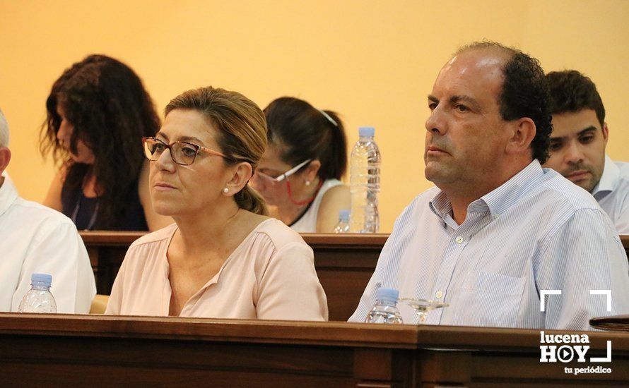 Paco Huertas, en un pleno municipal Paco Huertas, en un pleno municipal