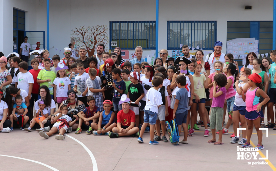 Un momento de la clausura de esta actividad en el colegio Antonio Machado Un momento de la clausura de esta actividad en el colegio Antonio Machado