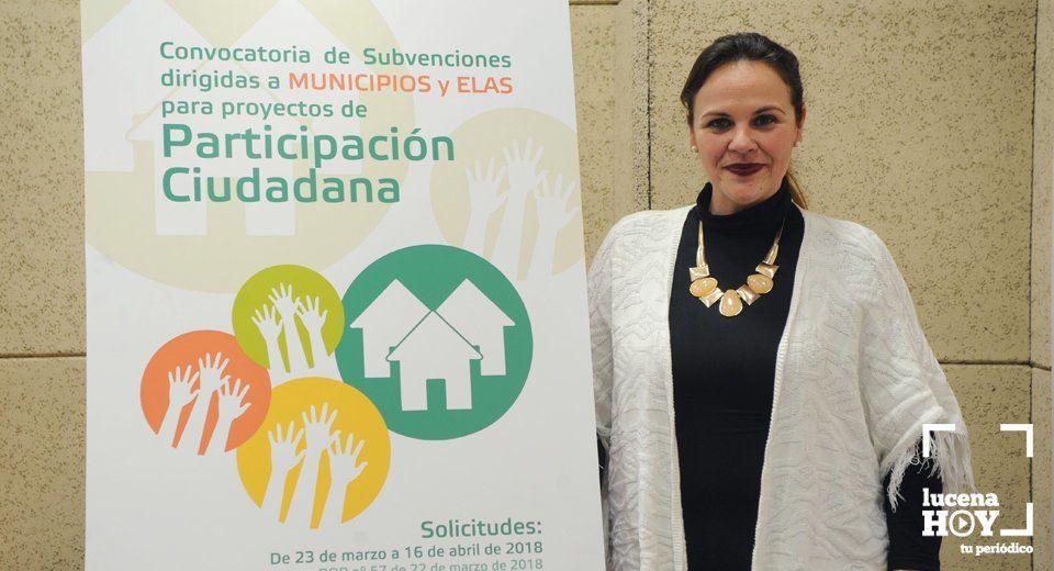 La responsable del Área, Aurora Barbero La responsable del Área, Aurora Barbero