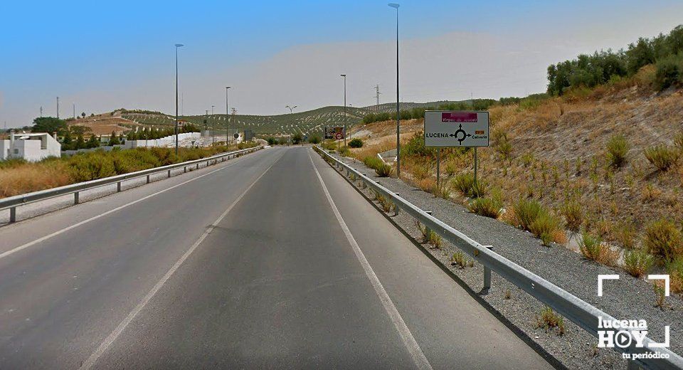 Ronda Sur de Lucena, a partir de ahora Avenida IV Centenario Ronda Sur de Lucena, a partir de ahora Avenida IV Centenario