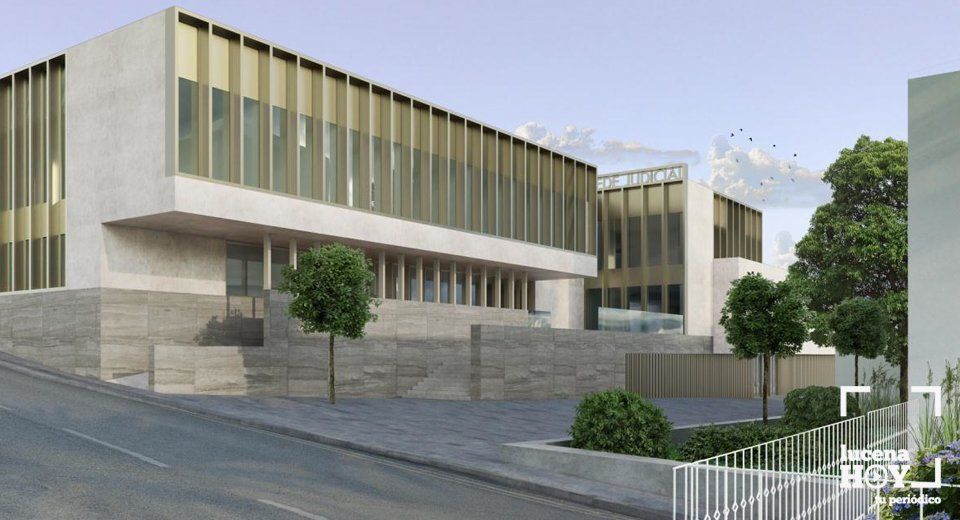 Infografía del nuevo Palacio de Justicia de Lucena Infografía del nuevo Palacio de Justicia de Lucena