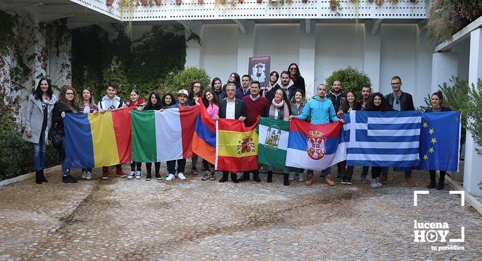 Uno de los programas Erasmus Plus celebrados en Lucena. Archivo Uno de los programas Erasmus Plus celebrados en Lucena. Archivo