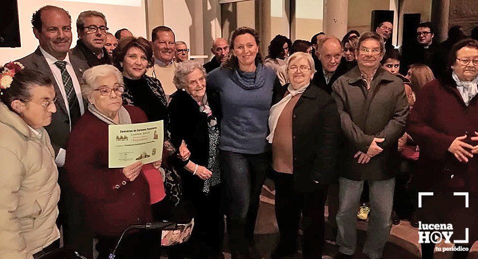 Autoridades locales y ganadores de los premios del certamen Autoridades locales y ganadores de los premios del certamen