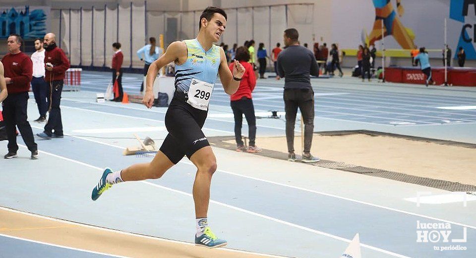 Francisco Ramírez en la prueba de Antequera donde consiguió la mínima para el Campeonato de España. Foto: Joaquín Corrales Francisco Ramírez en la prueba de Antequera donde consiguió la mínima para el Campeonato de España. Foto: Joaquín Corrales
