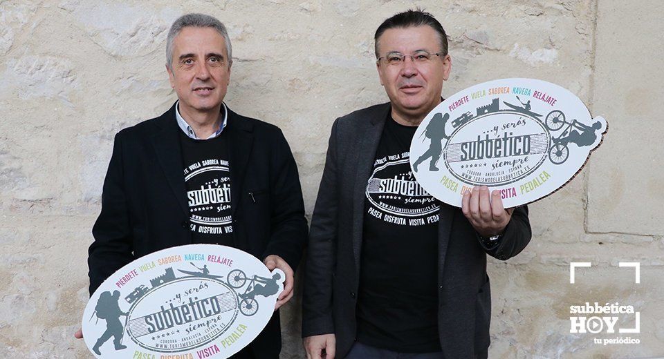 Juan Pérez y Lope Ruiz durante la presentación Juan Pérez y Lope Ruiz durante la presentación