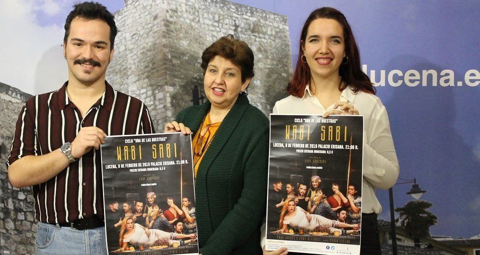 Andy Anderson, Encarnación Camacho e Inma Blázquez en la presentación de Wabi Sabi Andy Anderson, Encarnación Camacho e Inma Blázquez en la presentación de Wabi Sabi