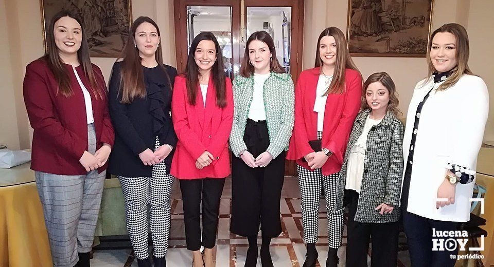 La Corte Aracelitana 2019. En el centro Elvira Cruces, Aracelitana Mayor La Corte Aracelitana 2019. En el centro Elvira Cruces, Aracelitana Mayor
