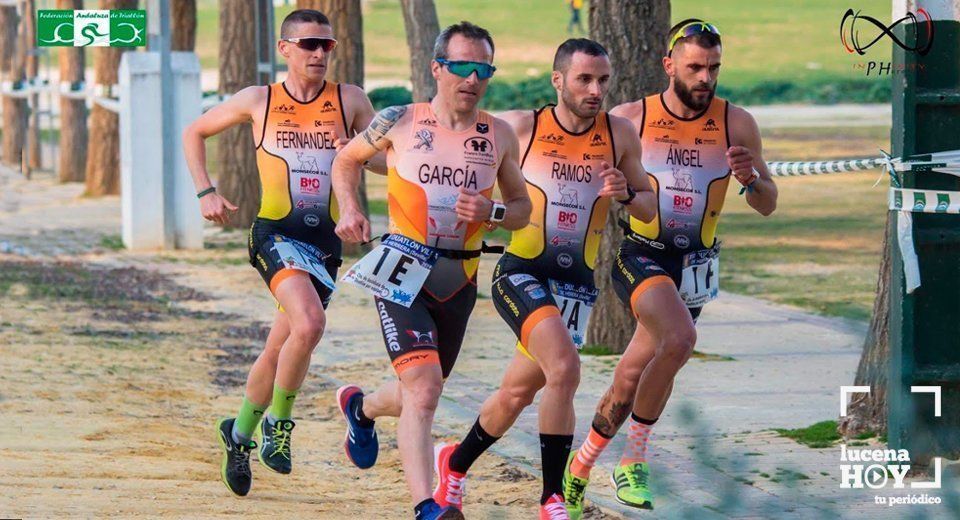 Cristóbal García, al frente del equipo del CD Triatlón Montilla-Córdoba en el Campeonato de Andalucía Cristóbal García, al frente del equipo del CD Triatlón Montilla-Córdoba en el Campeonato de Andalucía