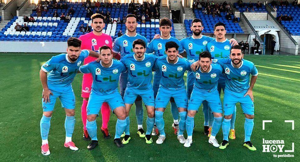 Once inicial del Ciudad de Lucena en la tarde de hoy Once inicial del Ciudad de Lucena en la tarde de hoy