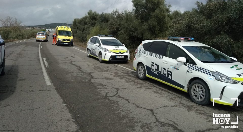 lugar del accidente Lucena