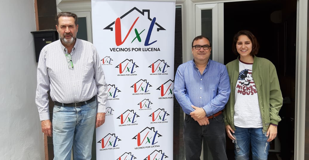 Vicente Dalda, Pedro Servián y Esther Delgado Vicente Dalda, Pedro Servián y Esther Delgado
