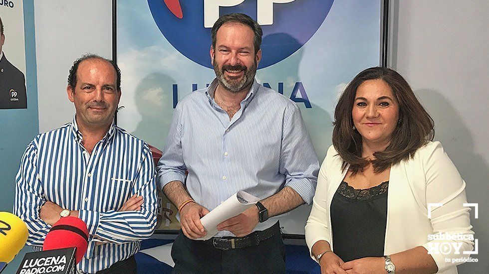 Psco Huertas, Adolfo Molina y María de la O Redondo Psco Huertas, Adolfo Molina y María de la O Redondo