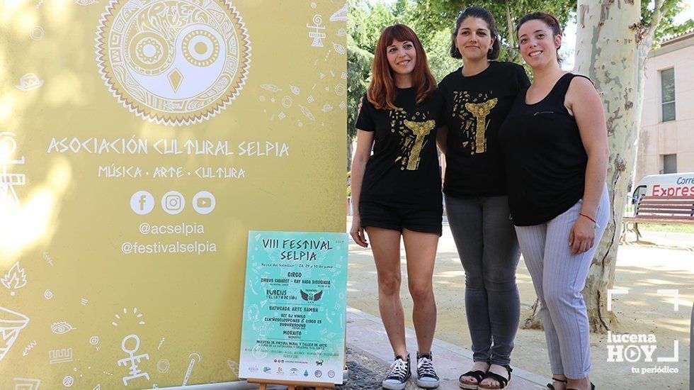 Presentación del festival por Ana Monts, Mamen Beato y Rocio Montes Presentación del festival por Ana Monts, Mamen Beato y Rocio Montes